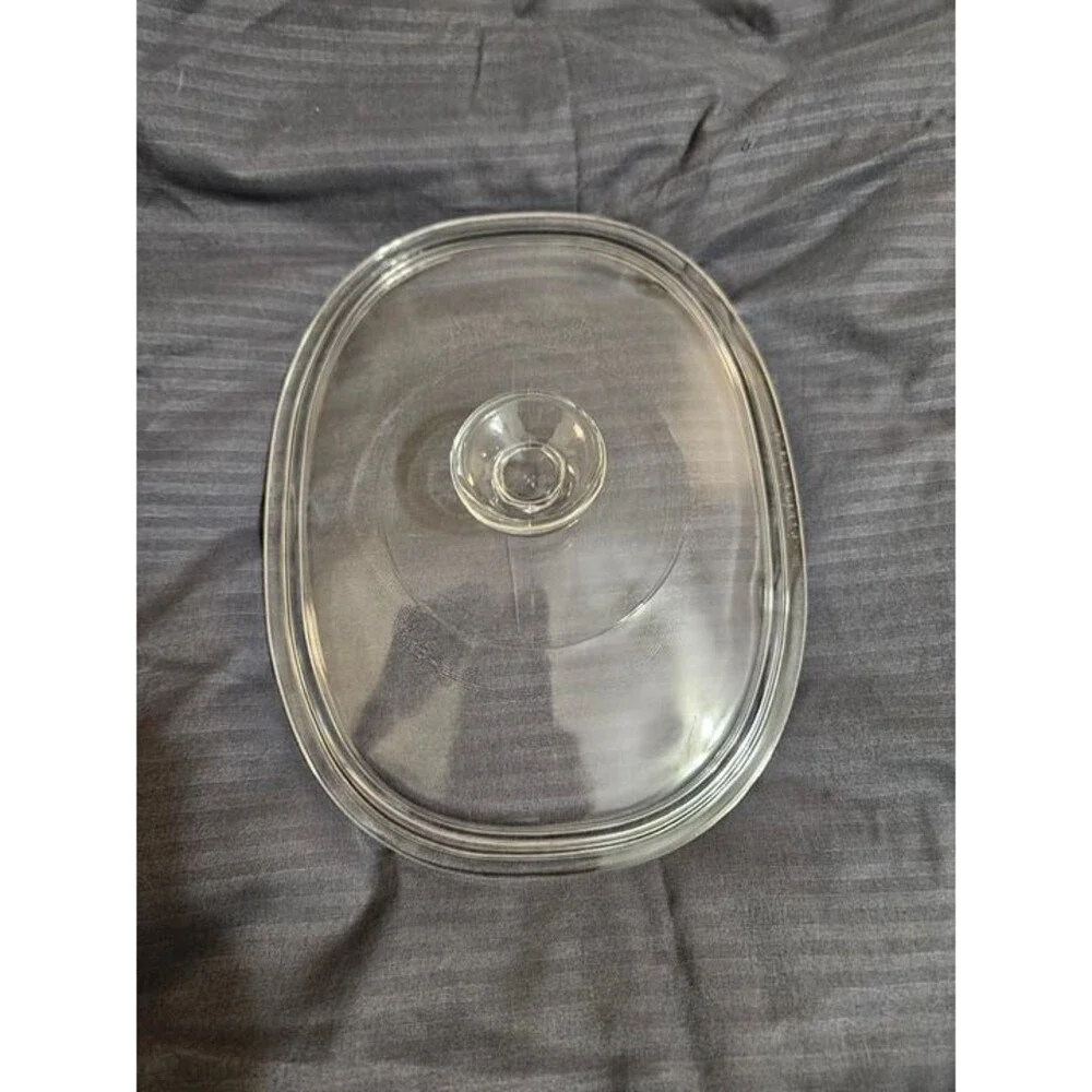 Vintage Pyrex Replacement Lid Pyrex F12C Clear 9.75